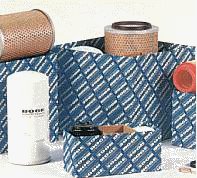 zestaw filtrów, separatorów do sprężarki śrubowej firmy Boge